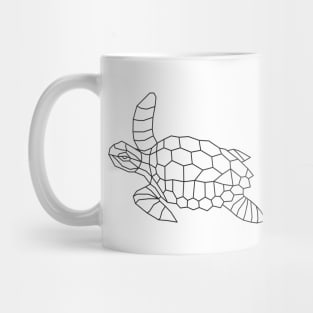 Low Poly Sea Turtle Mug